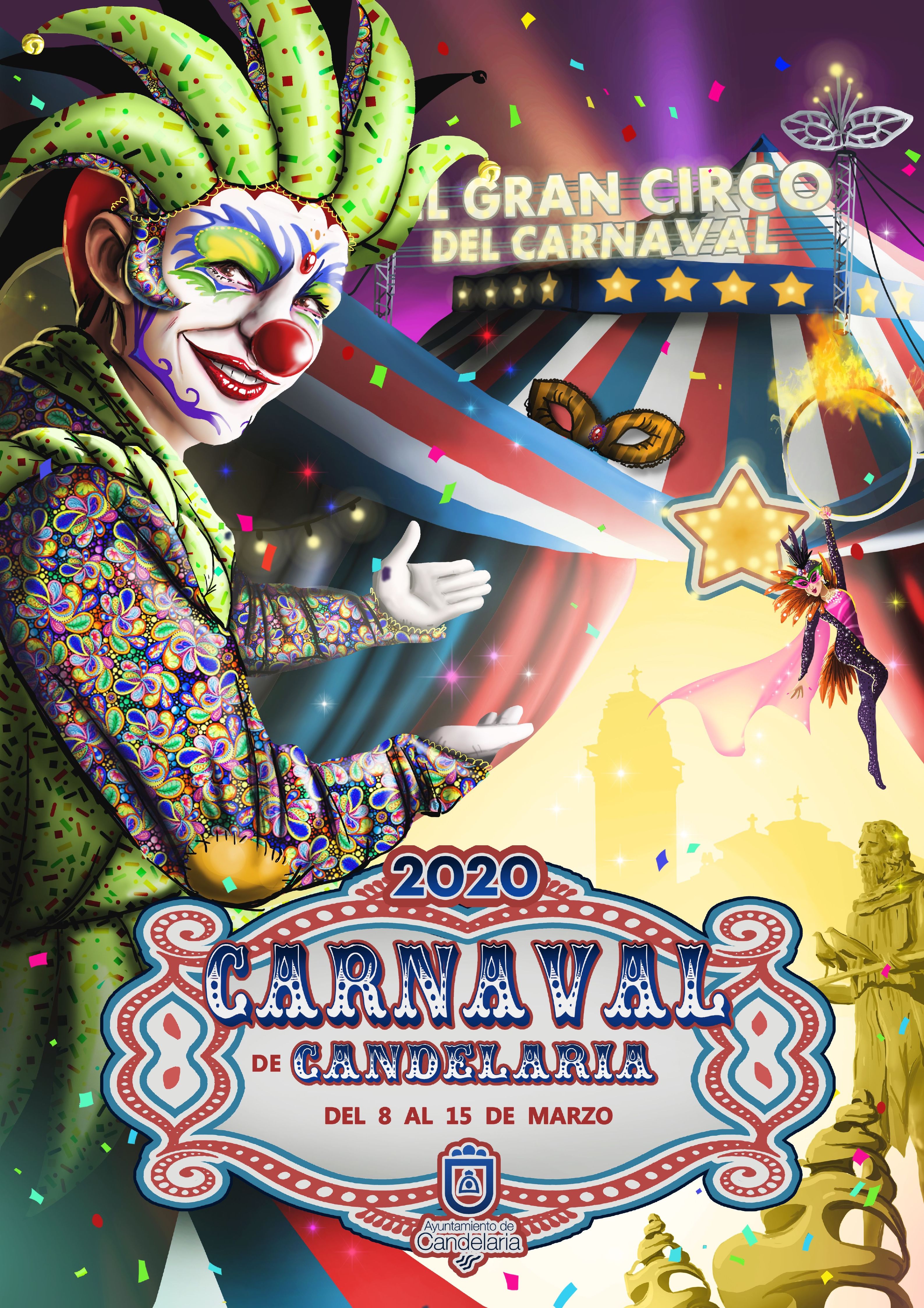 Cartel Carnaval de Candelaria 2020