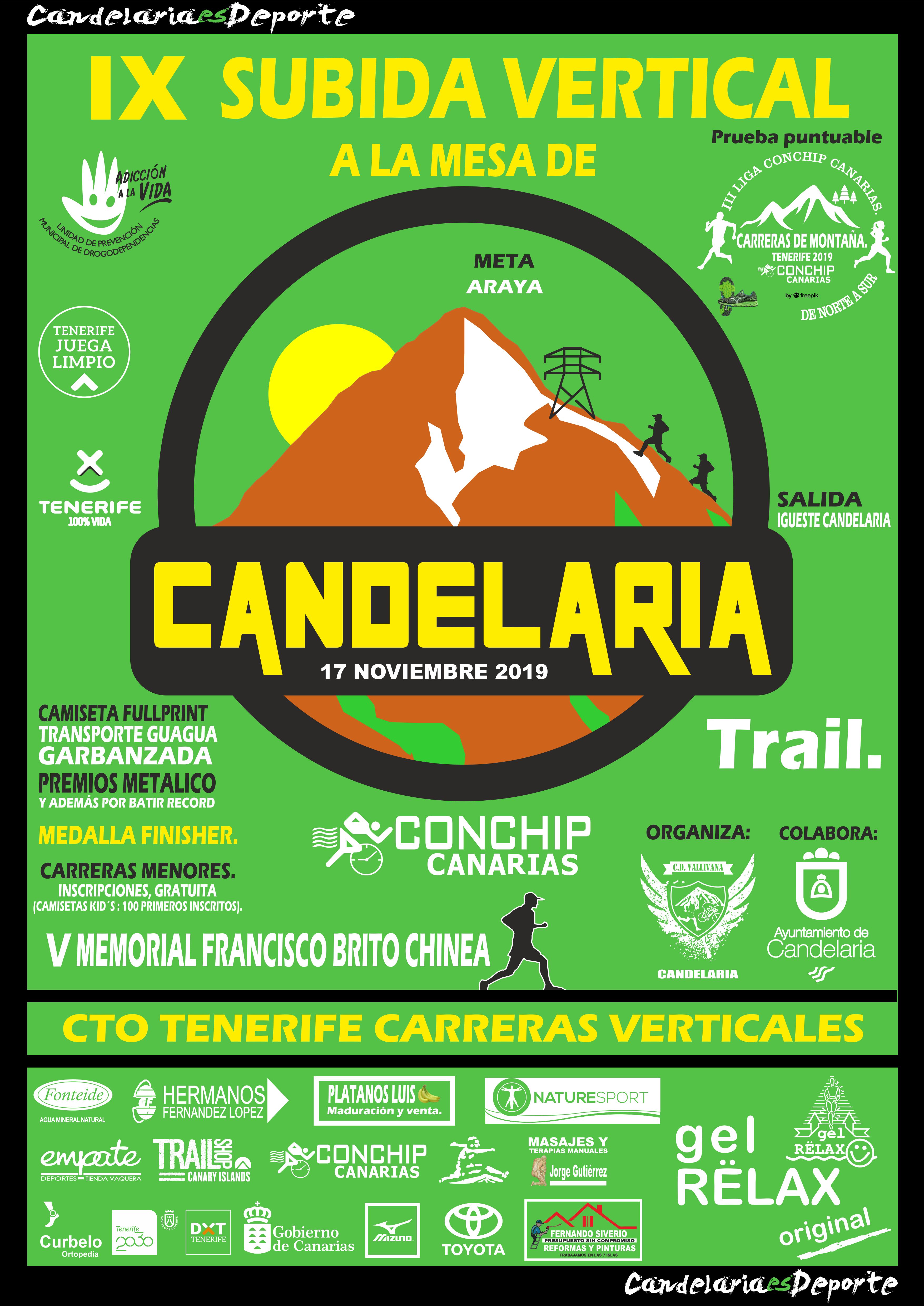 Subida vertical a la Mesa