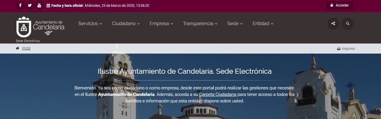 Sede electrónica