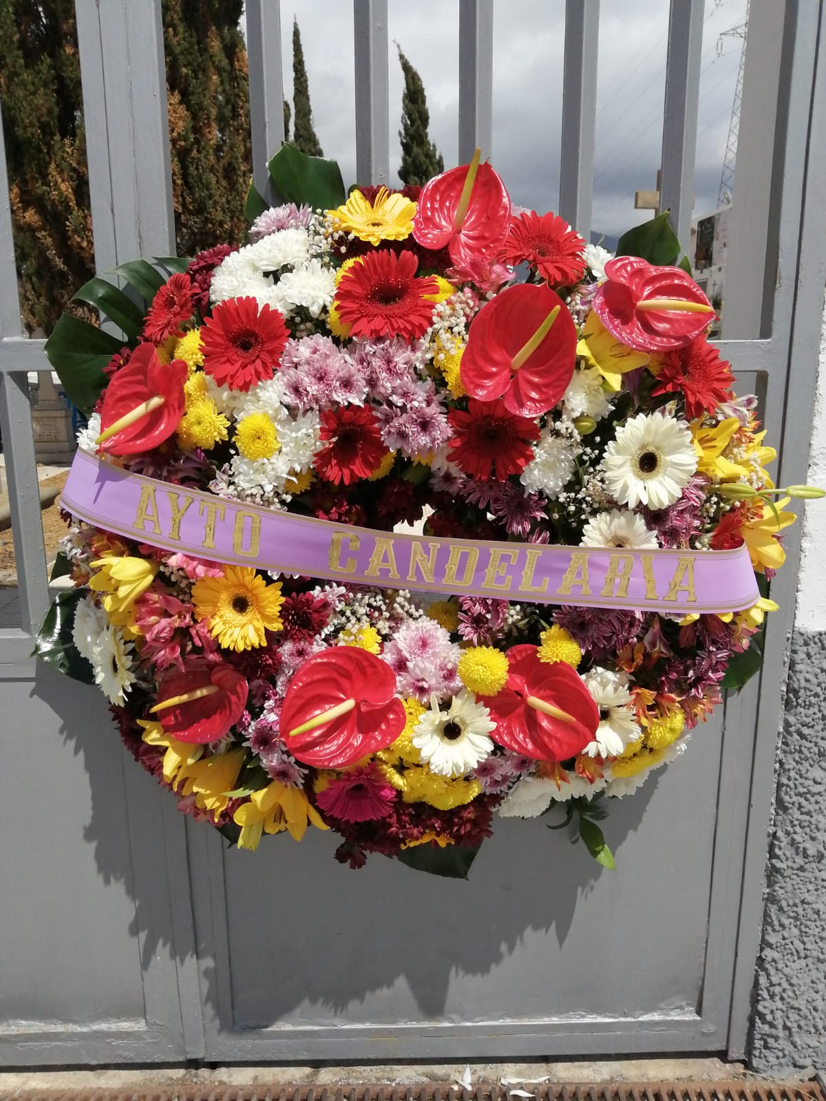 flores cementerios