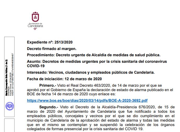Decreto 2513/2020