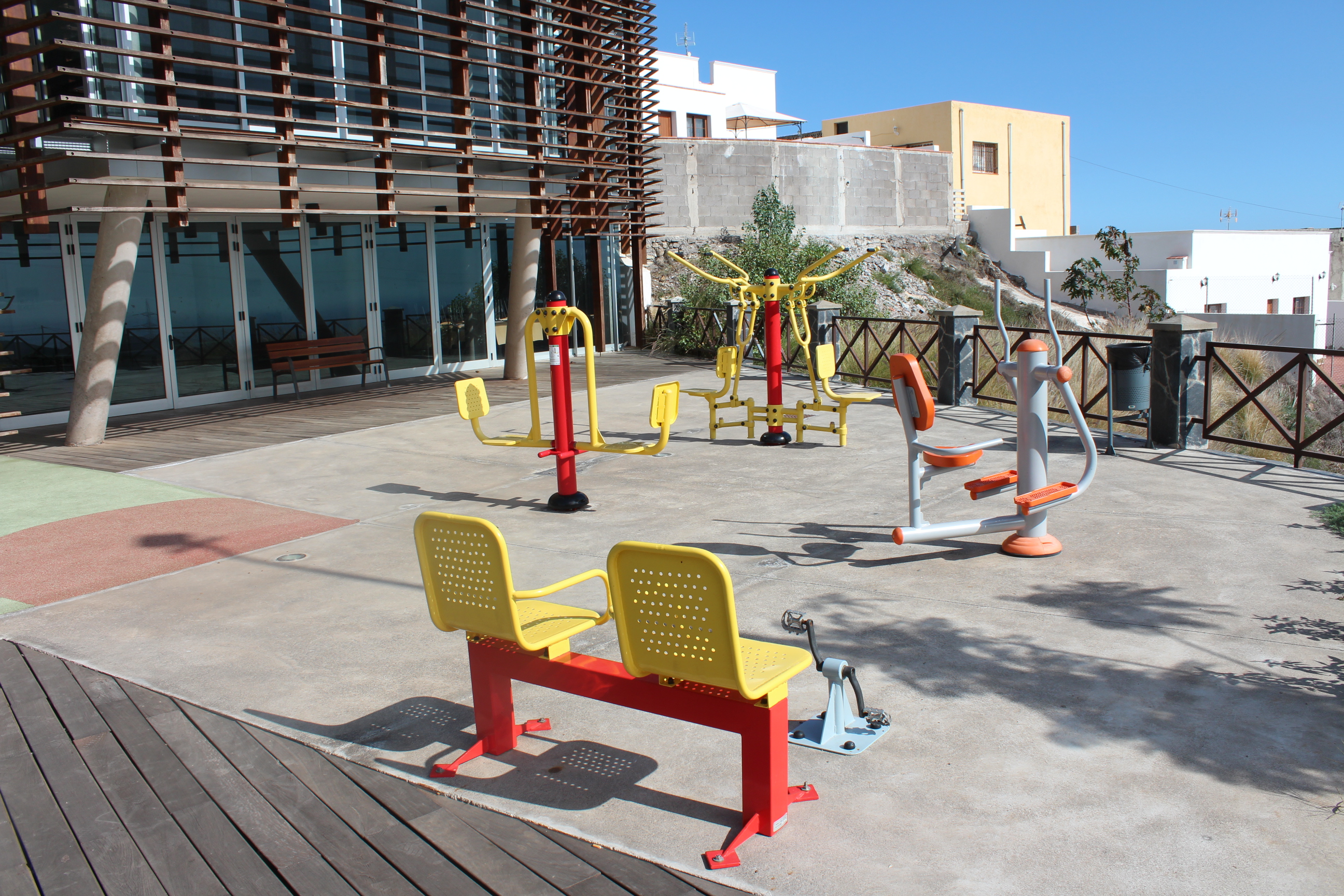 Gimnasio urbano de Malpaís