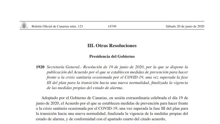 Resolución medidas